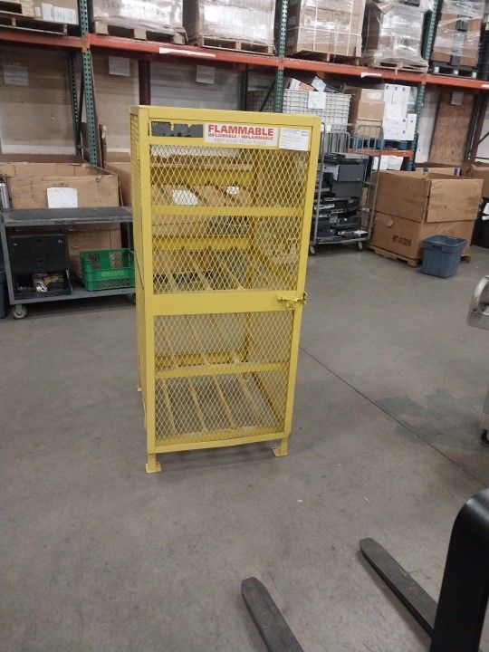 Uline Steel Safety Cabinet