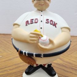 Collectible Boston Red Sox Department 56 MLB 6"H Flip-Top Candy Dish. 