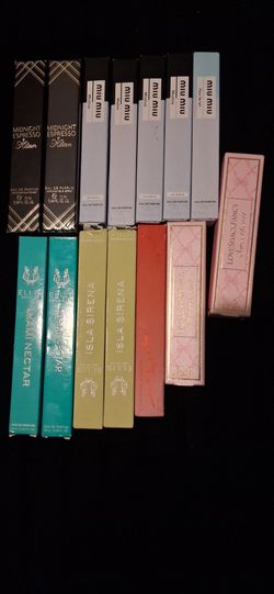 Brand new bottles of women traveling size Bottles of purfum  10 bucks each