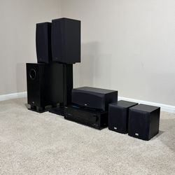 Onkyo 5.1 Home Theater System (SKS-HT500) - Complete Set