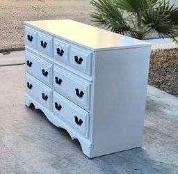 White Furniture Dresser
*** FREE Local Delivery ***