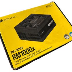 RMx Series RM1000x — 1000 Watt 80 PLUS Gold Certified Fully Modular PSU