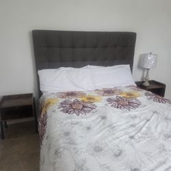 Bed Frame And Drawer (No Mattress)