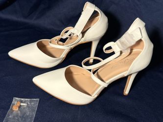 Forever Pointy Toe Ankle Strap Stiletto Shoes