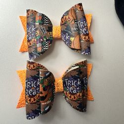 Halloween Hair Bows 