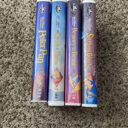 Disney Black Diamond VHS Lot