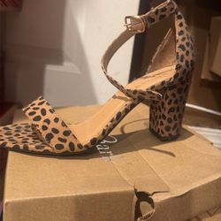 Leopard Heels 
