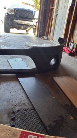 Fiber glass custom bumper
