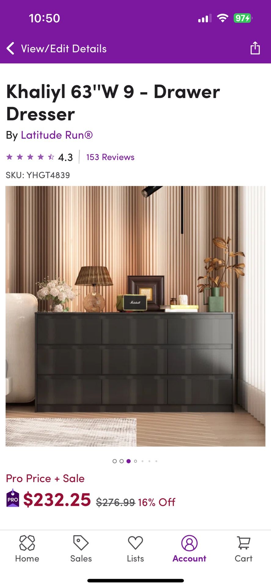 Dresser From Wayfair