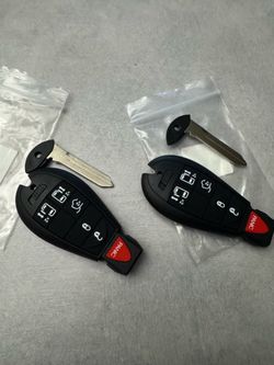 2pcs remote car key fob for Dodge Grand Caravan,Chrysler Town & Country