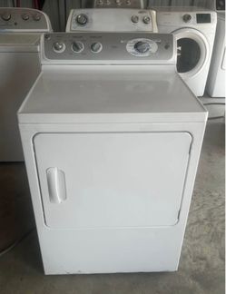 White Front-Load Dryer