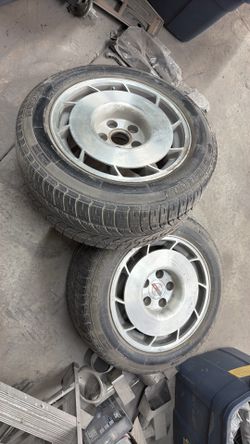 1984 to 1987 Corvette rims and Tires!