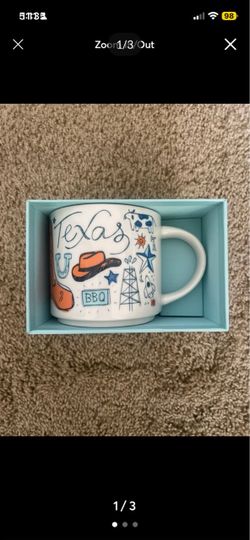 BRAND NEW STARBUCKS COLLECTION TEXAS MUG