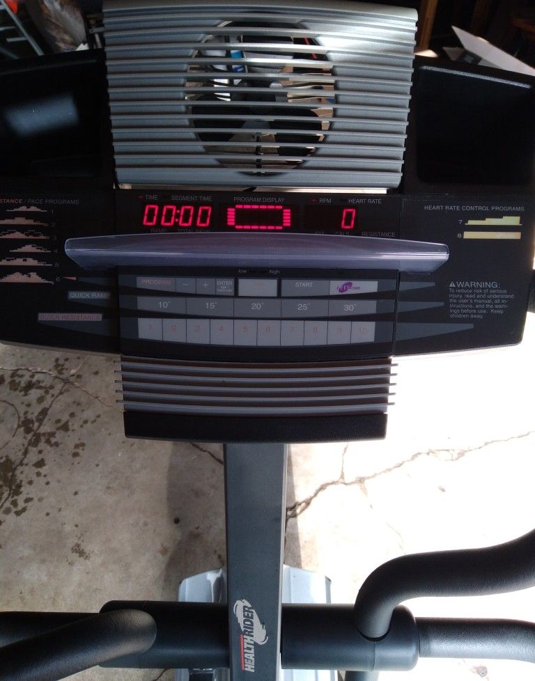 Elliptical Machine. $30