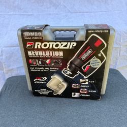 Rotozip Revolution Spiral Saw Kit ZMREV01 Corded Multi-Tool Case ZipMate