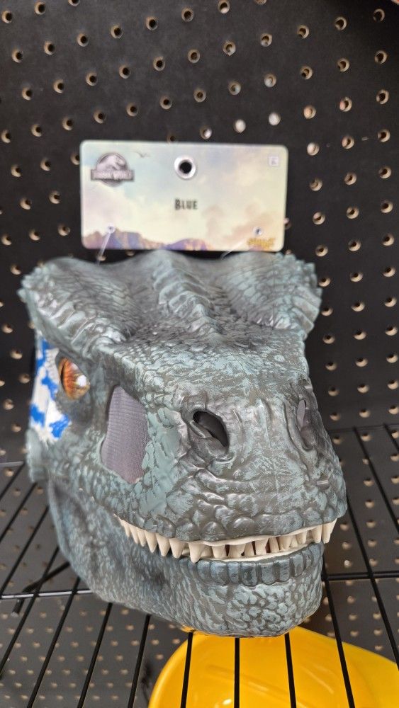 Blue Jurassic Park Electronic Mask
