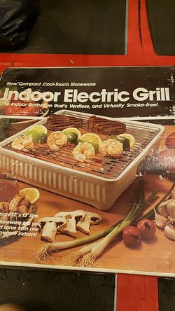 Indoor electric grill
