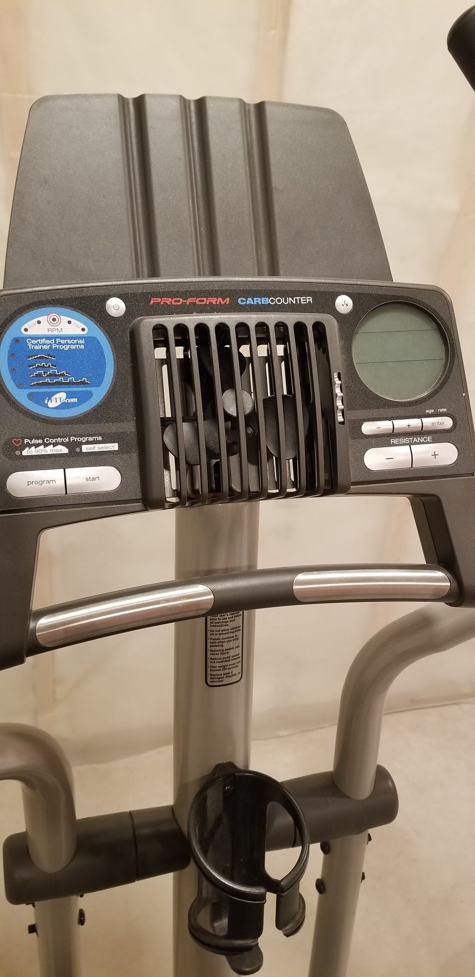 Battery Powered elliptical