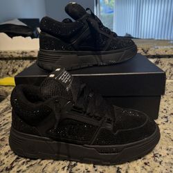 Amiri Crystal MA-1 (Black) Size 11