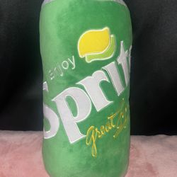 Sprite Coca Cola Plushie 