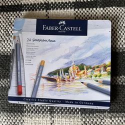 24 ct. Faber-Castell Watercolor Pencils
