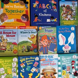 11 Books-Kid’s Hard Cover Books Bundle
