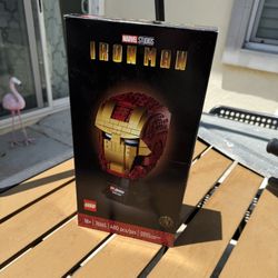 New Iron Man Helmet Lego Set