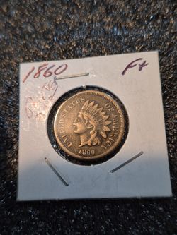 1860 Indian head penny