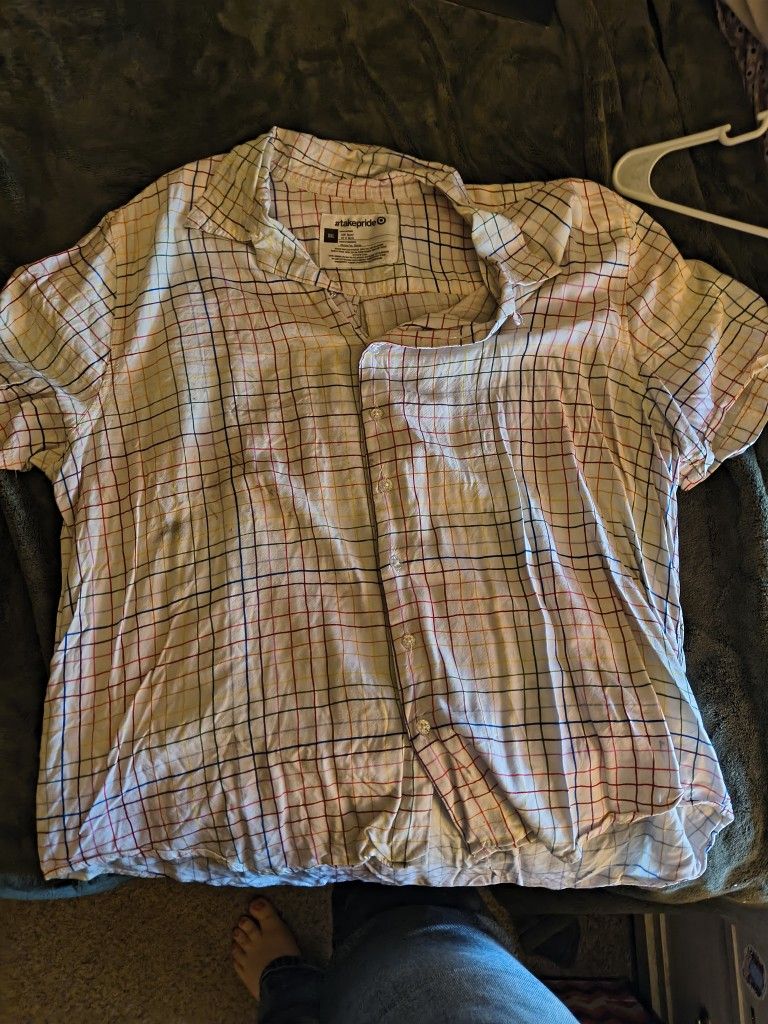 Target Pride Button Up