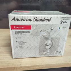 American Standard
Rumson Single-Handle 1-Spray Tub and Shower Faucet with 1.8 GPM in Polished Chrome Valve Included