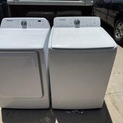 Washer And Electric Dryer Samsung 