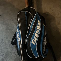 This image shows a Babolat Pure Drive Tennis Backpack,$45