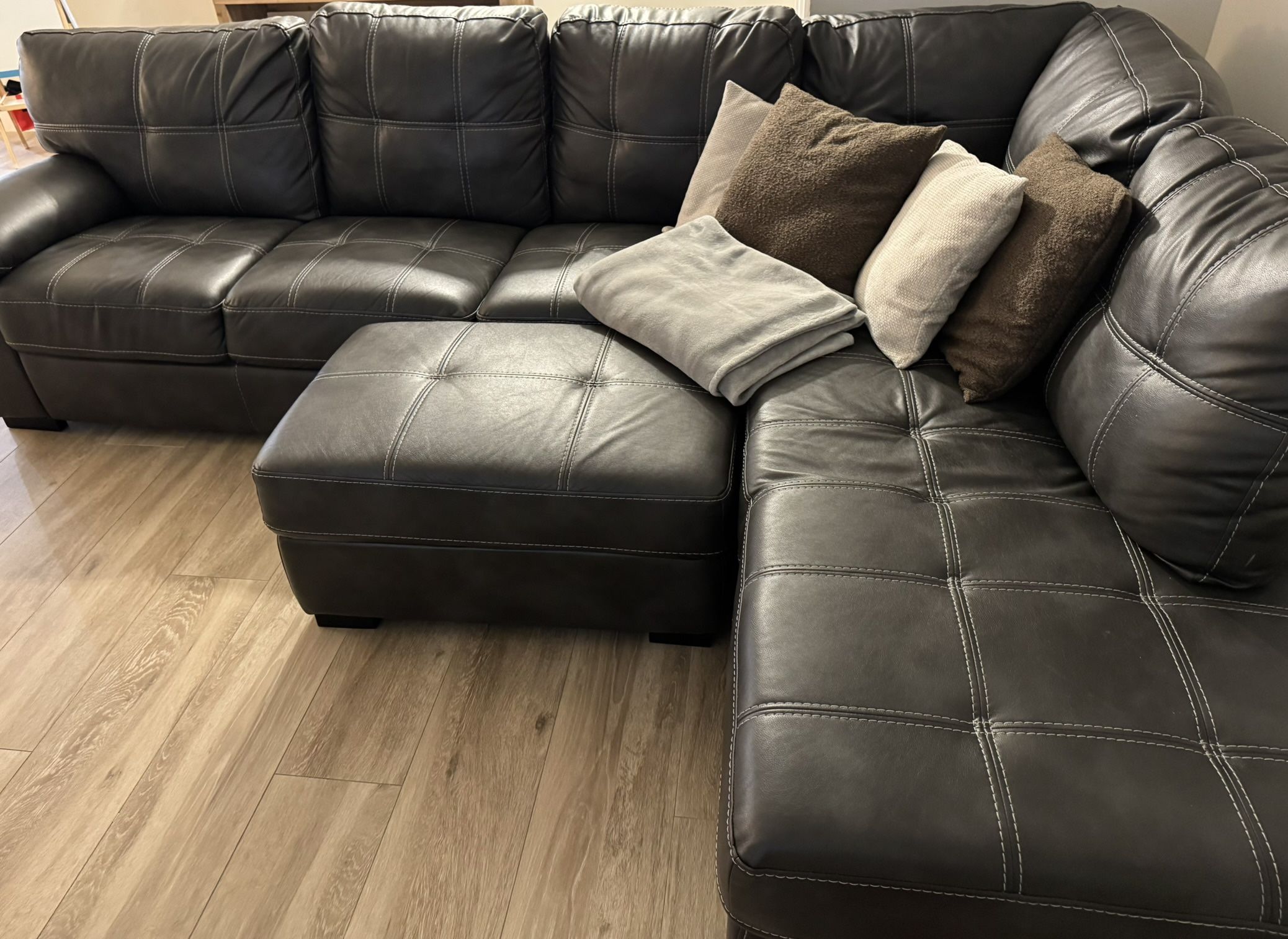 Dark Grey Sectional