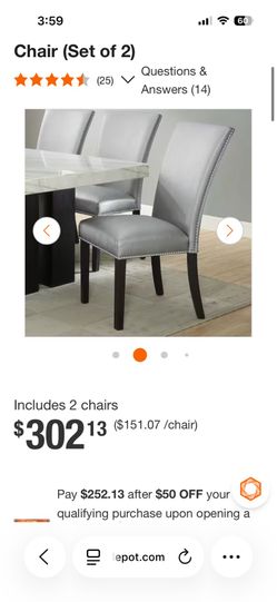 Dining chairs