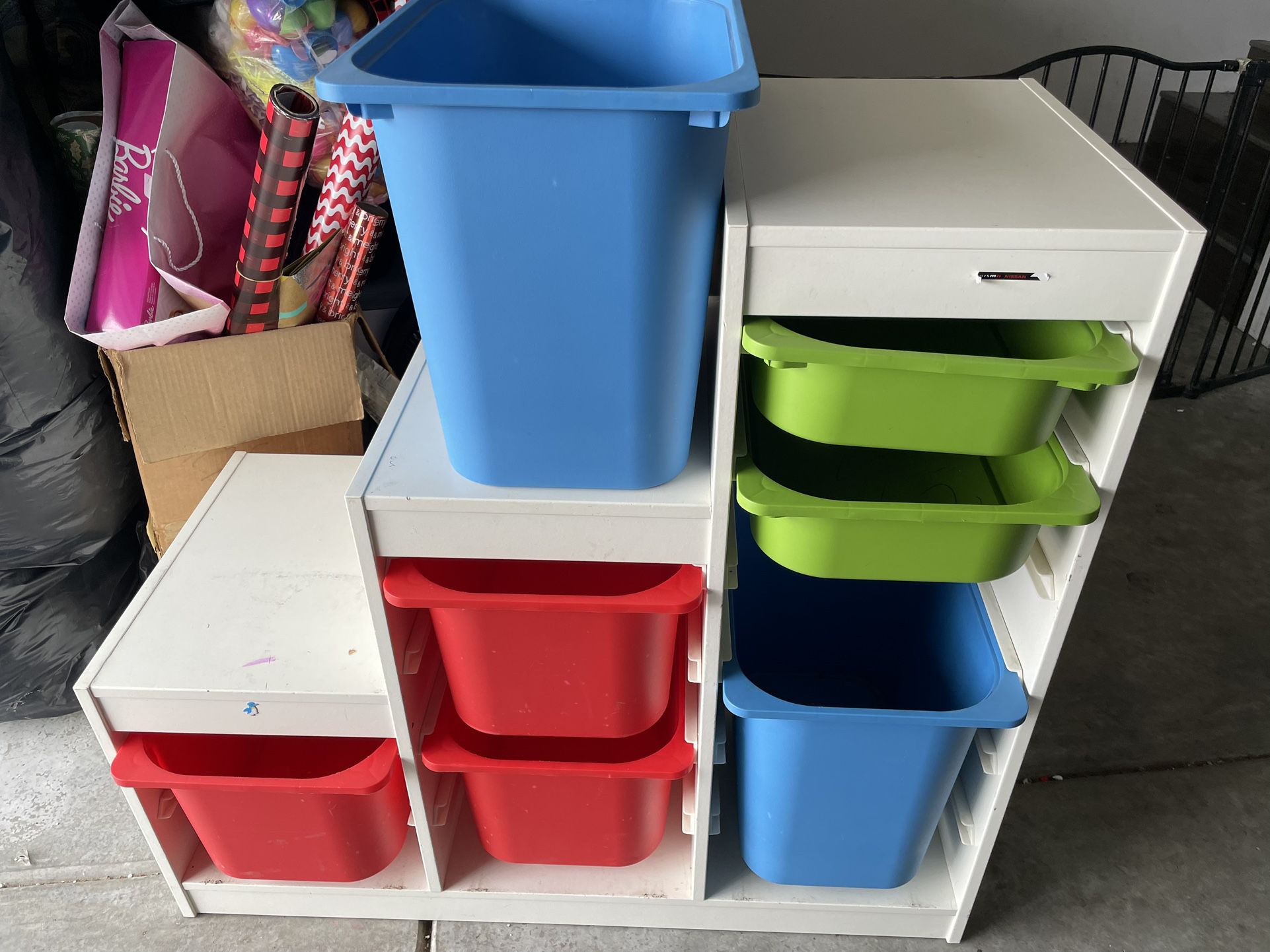 Ikea Trofast Storage With Bins
