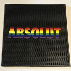Absolut Vodka LGBTQ Pride Spill Bar Matt -(Rubber)