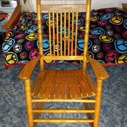 Slat Rocking Chair