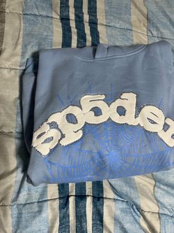 Brand new sky blue spider hoodie