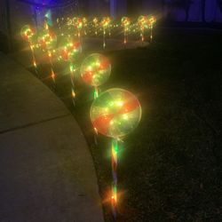 Christmas Lollipop Lights
