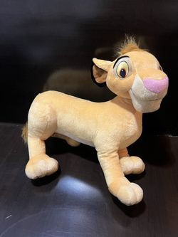 2002 Simba Lion King Plush 20" Disney Hasbro Jumbo Large Stuffed Animal 