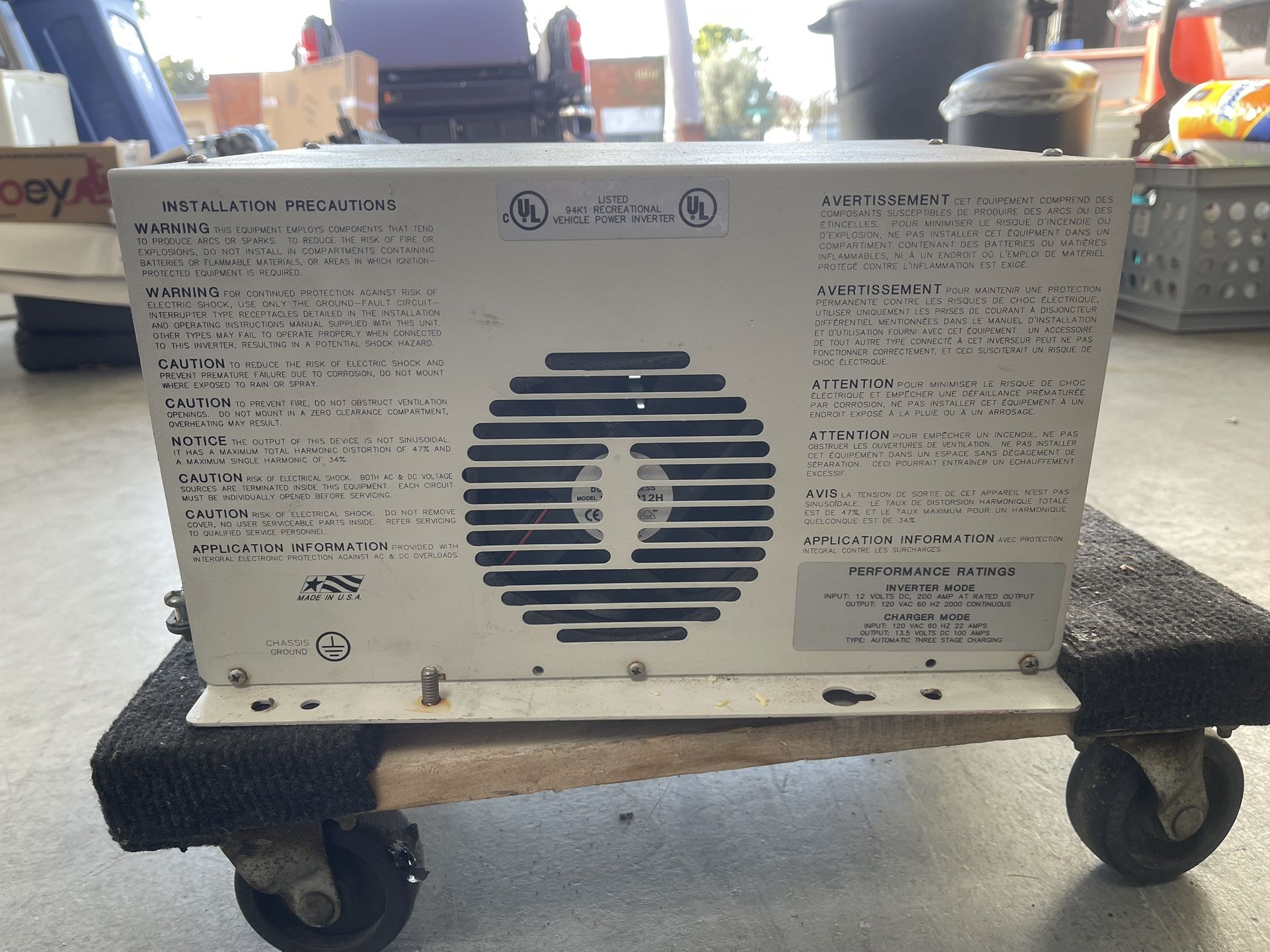 RV inverter