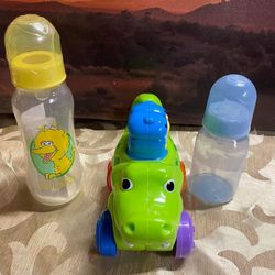 Baby Toy & Baby Bottles Alligator Big Bird😍