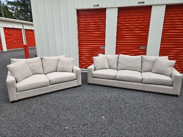 FREE DELIVERY Couch Sofa Loveseat 2 Piece Living Room Set