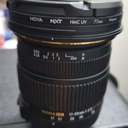 Sigma 17-50mm f/2.8 EX DC OS HSM Zoom Lens f/ Nikon
