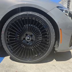 22" New Staggerd ROADFORCE RF35 &  New Tires For BMW 7series 2018-2025