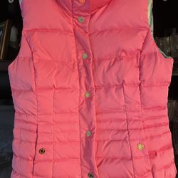 Lilly Pulitzer Bright Tropical Pink Vest