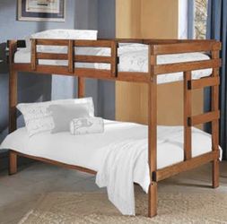 Real wood twin Bunkbed!