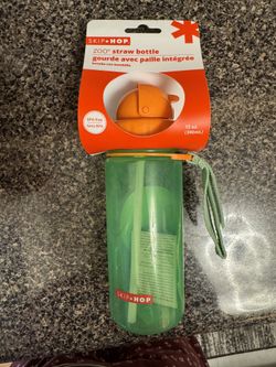 New Skip Hop Zoo Straw Kids Bottle 