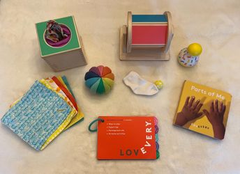 Lovevery Play Kits 5-6m, 7-8m, 9-10m and 11-12m