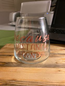Personalized wine glasses